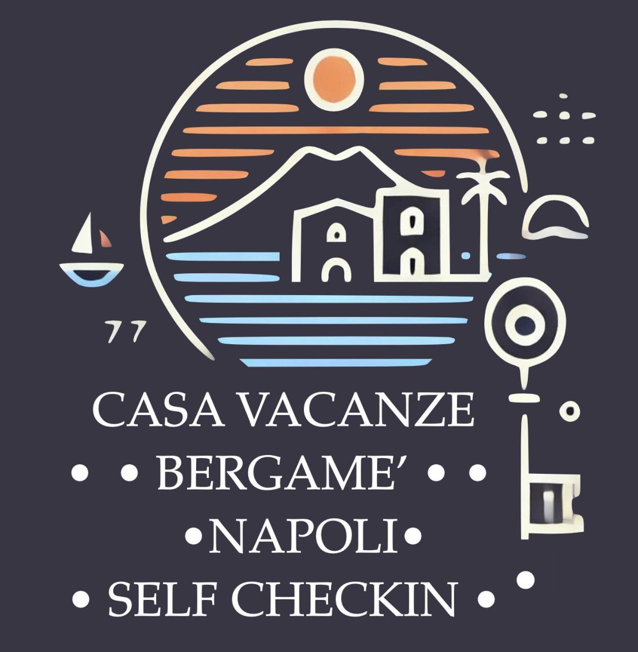 Casa Vacanze Bergame Villa Nápoles Exterior foto